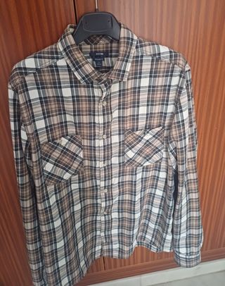 Camisa cuadros KIABI Talla L