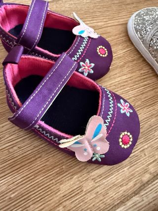 Lote Zapatillas Bebé niña Sin Estrenar