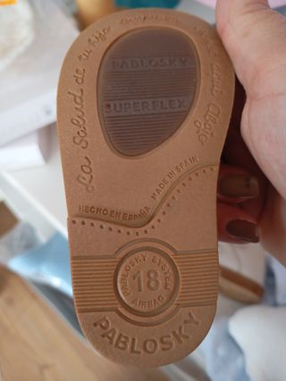 Zapatos Pablosky niña nuevos