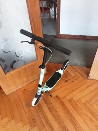 Patinete Oxelo plegable con suspensión