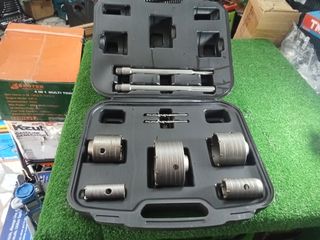 Set Carotatrice Oxford 9 Pezzi Valigia Alluminio