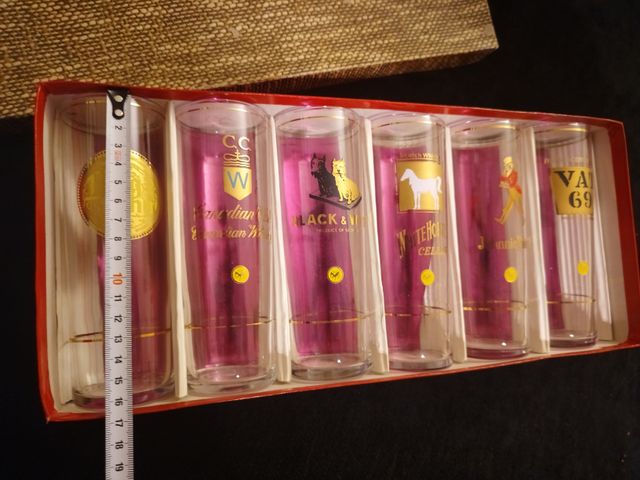Colección vasos whisky vintage