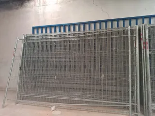 Vallas metálicas de obra