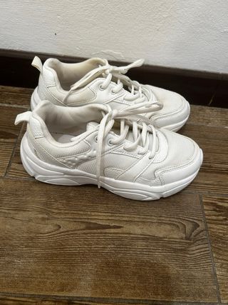Scarpe da ginnastica donna bianche n. 36
