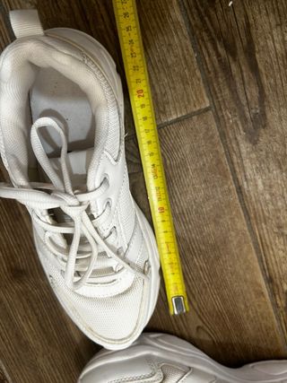 Scarpe da ginnastica donna bianche n. 36