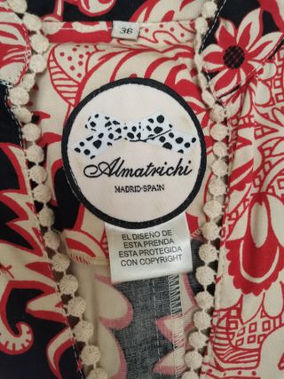 Blusa Almatrichi Mujer Estampada