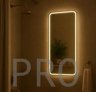 Espejo LED Táctil Cuadrado modelo 2096