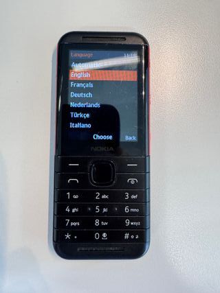Nokia 5310 TA-1212 Nero/Rosso