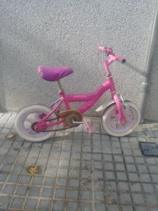 Bicicleta infantil rosa