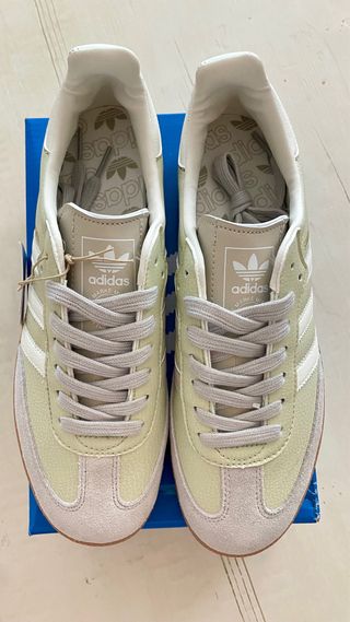 Adidas Samba Vegan Verde y Blanco