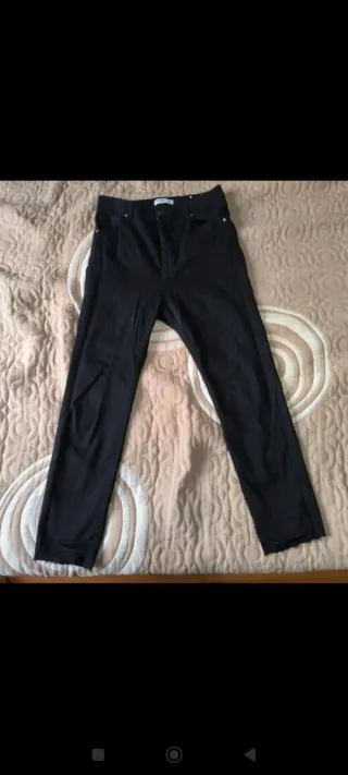 Pantalón vaquero mujer negro