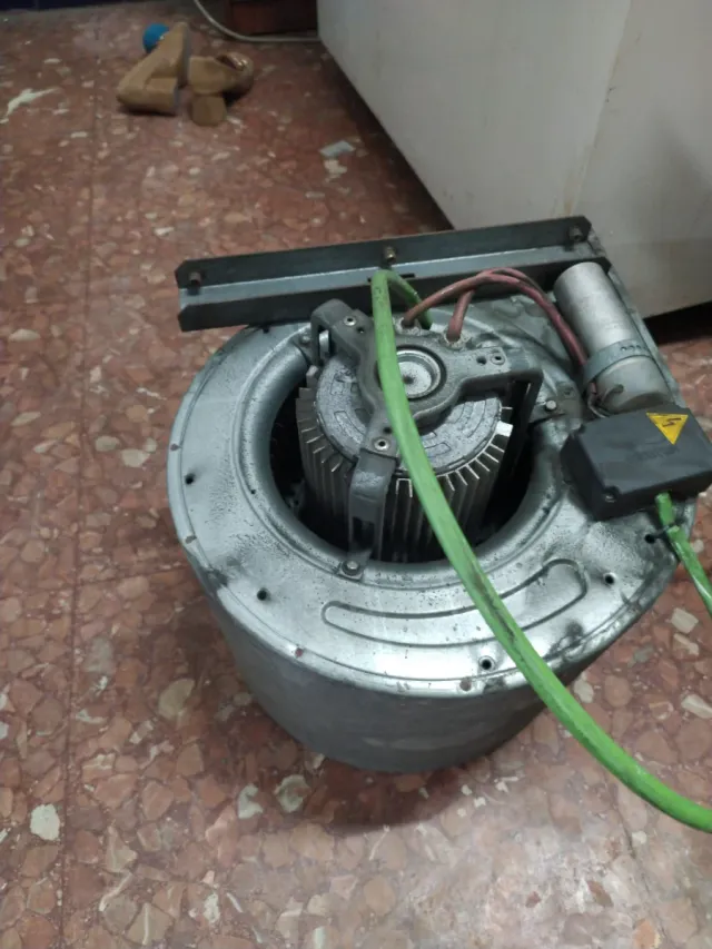 Turbina ventilador industrial