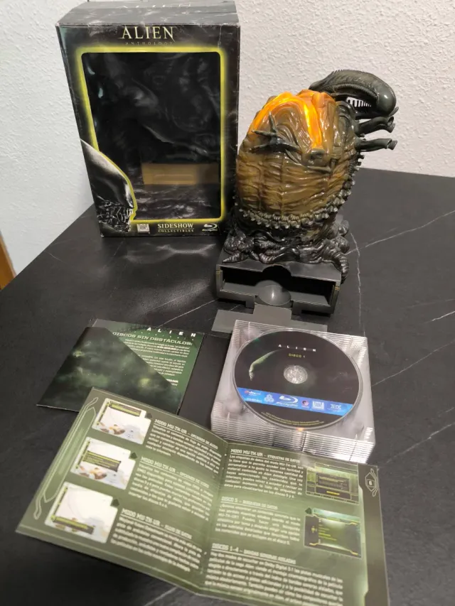 Colección Alien Anthology Blu-ray + Figura