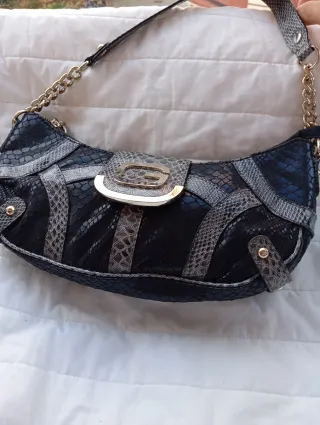 Bolso Guess patchwork piel serpiente
