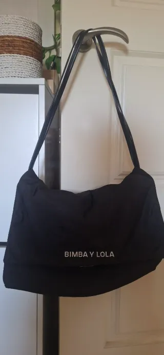 Bolso Bimba y Lola Negro y Dorado