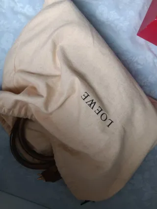 Bolso Loewe Amazona Marrón y Dorado