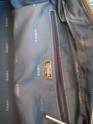 Bolso Loewe Amazona Marrón y Dorado