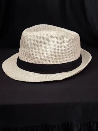 Sombrero Fedora Paja Talla 60
