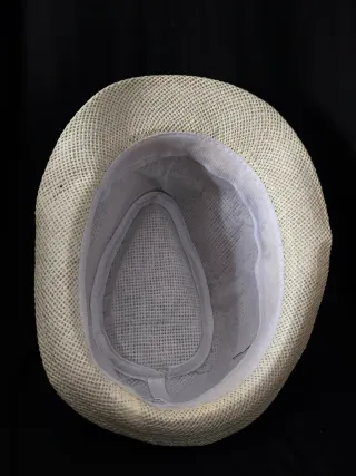 Sombrero Fedora Paja Talla 60