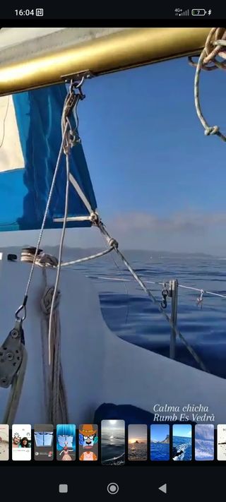 Velero Puma 23 en Formentera