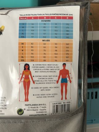 Disfraz Frankenstein Partilandia Talla L