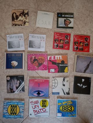 CD Singoli Vari - Lucio Battisti, Elton John, 883