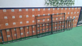 Valla,puerta de hierro y ornamento forja