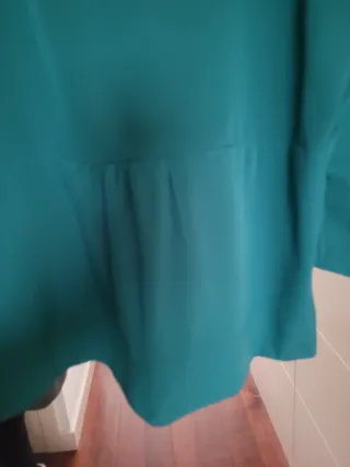 Blusa verde azulado