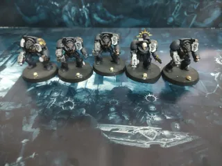 Exterminadores Marines Espaciales de disparo