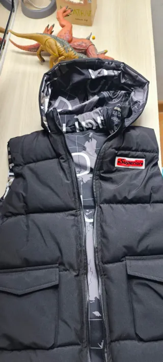 Chaleco unisex reversible 