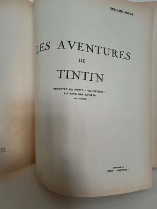 Tintin Au Pays Des Soviets 1981
