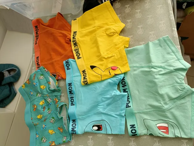 Boxer bambino Pokemon (5pezzi)