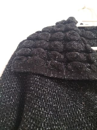 Chaqueta de lana tejida