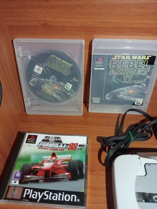 Consola PlayStation 1 Blanca