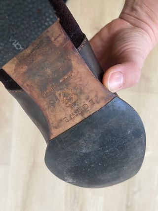 Botas Loewe vintage cuero marrón T.36