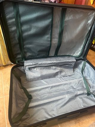 Maleta Delsey Verde Viaje Grande