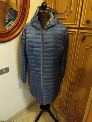 Piumino donna blu