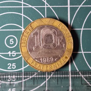 1989 10 Francs - monete da collezione
