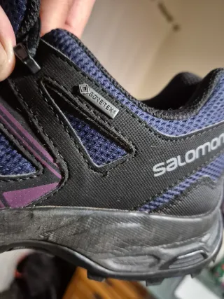 Zapatillas Salomon Montaña Talla 40 pequeña 25 cm