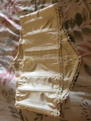 2-Corsé Faja Reductora Azahar Beige. Modelo Iris.