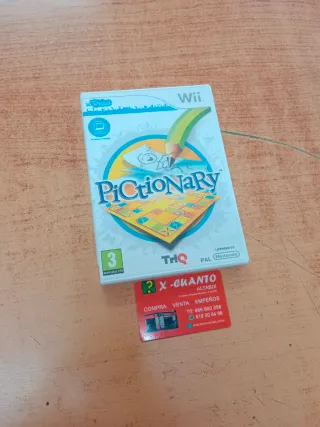 JUEGO WII UDRAW PICTIONARY
