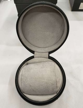 Estuche Reloj TAG Heuer Piel Original Negro