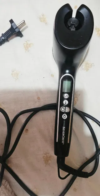Rizador de pelo Silver Crest negro