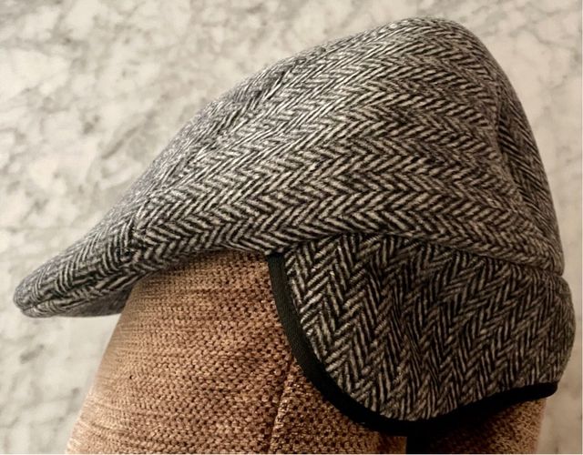 Gorra tejido Tweed con orejeras