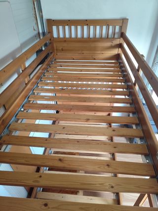 Litera Ikea Lade Madera