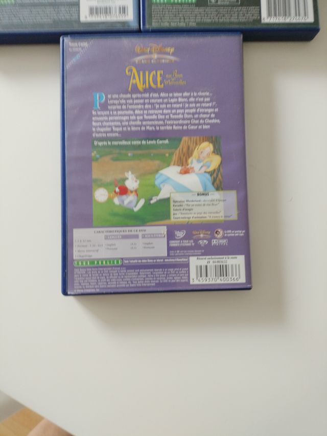 Colección 5 DVD Disney Clásicos.