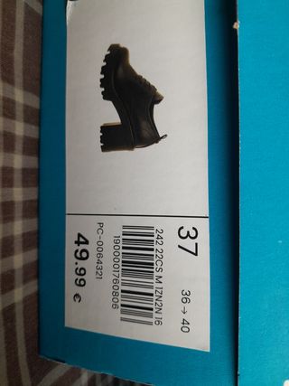 Zapatos Mustang Nuevos Talla 37