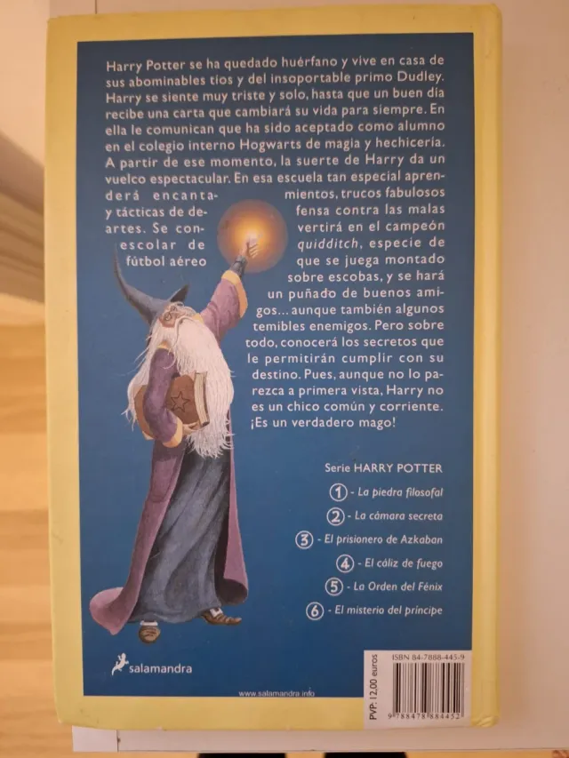 Harry Potter Y La Piedra Filosofal