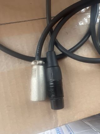 Cable XLR Macho-Hembra 3m