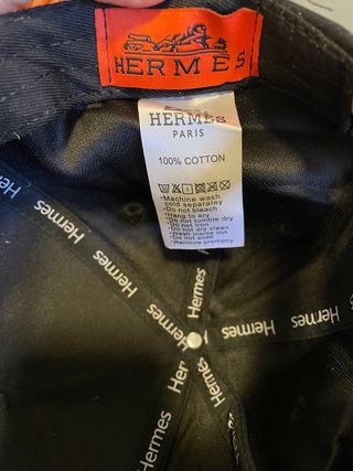 Gorra Hermes Negra